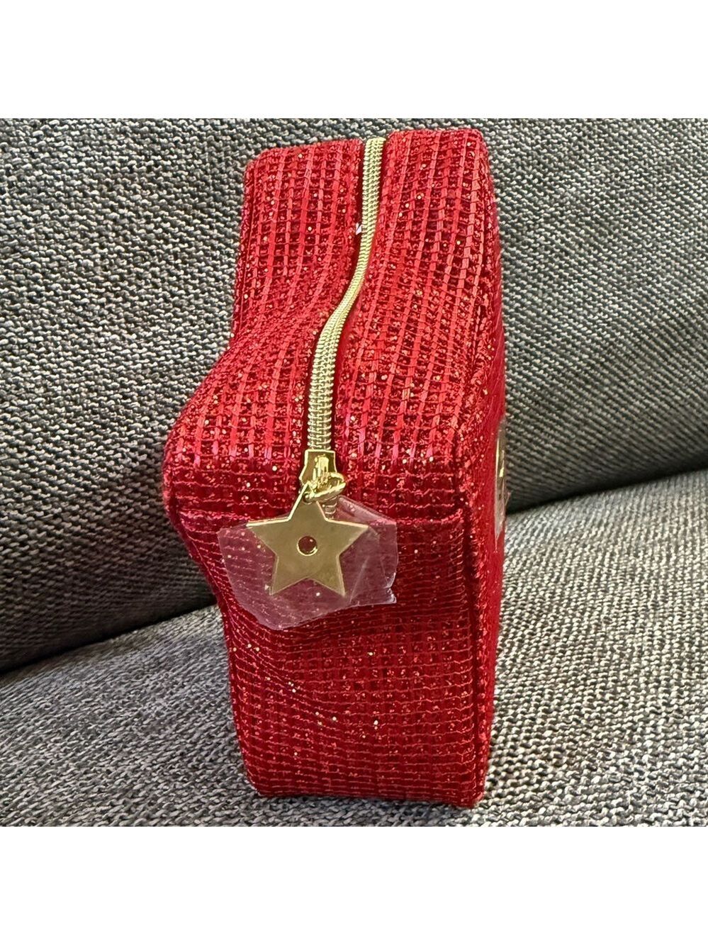 Dior Lunar New Year Red Star Makeup Bag Cosmetic Pouch Mini New Authentic - Picture 15 of 17